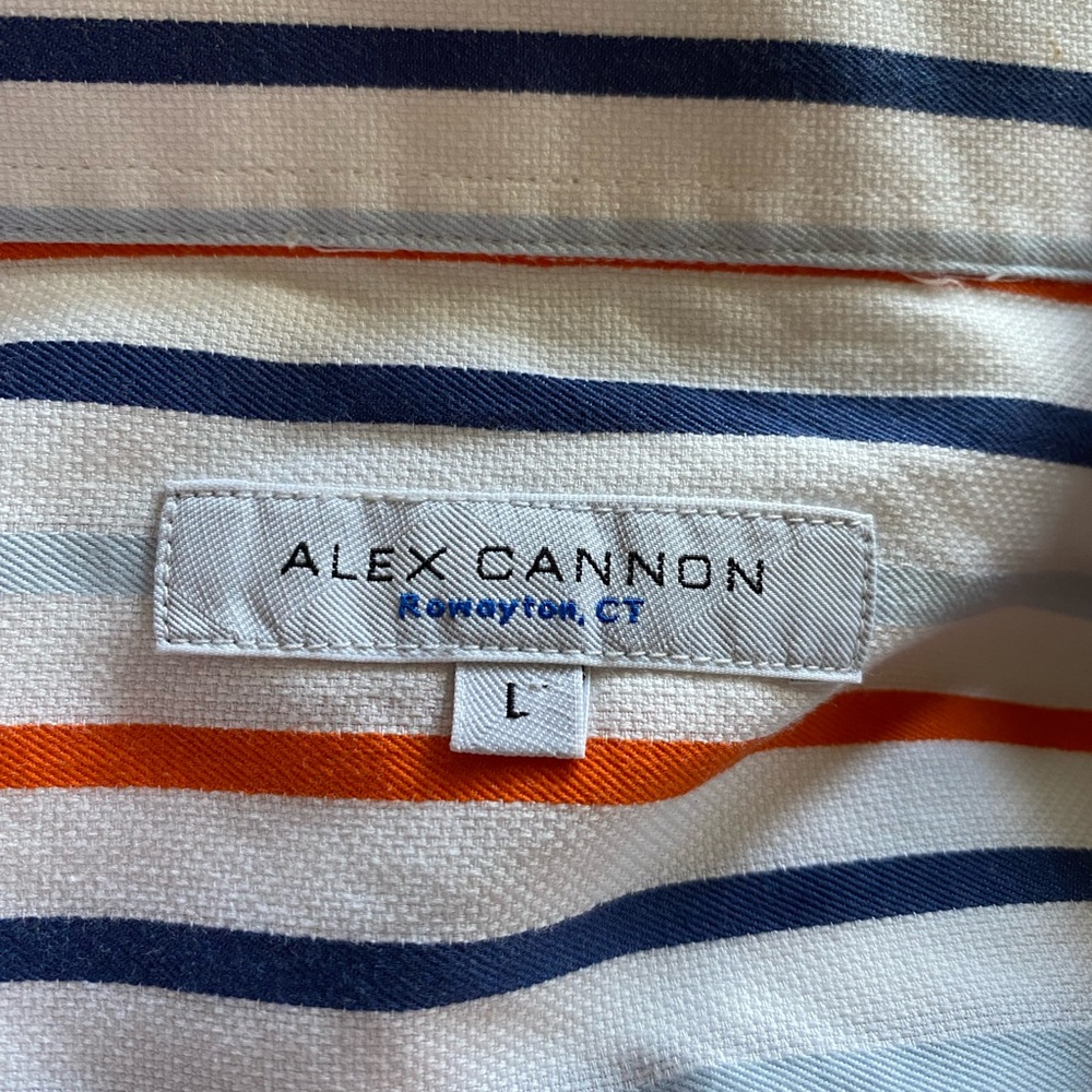 Alex Cannon Dress Shirt, size large